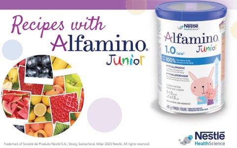 Recipes with Alfamino® Junior