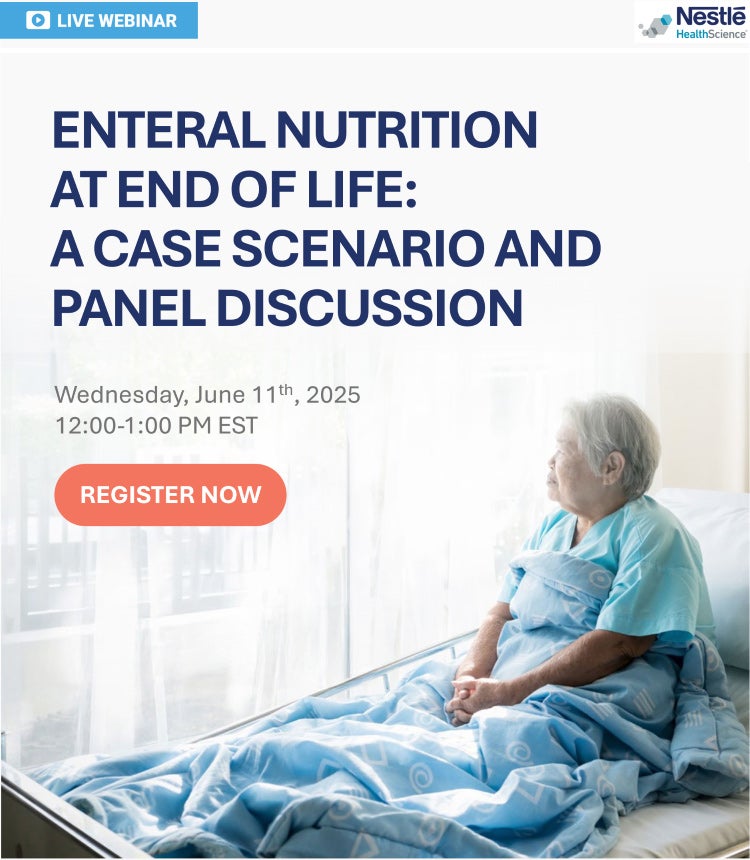 Enteral Nutrition End of Life