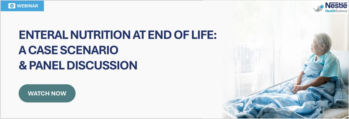 Enteral Nutrition End of Life