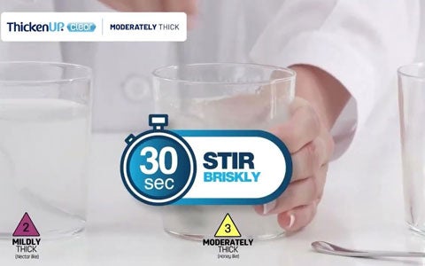 ThickenUp® Clear Single Serve Mixing Instructions (2025)
