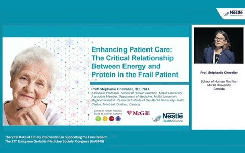 EuGMS Symposium: Enhancing Patient Care: The Critical Relationship Between Energy & Protein in the Frail Patient. (2025) 