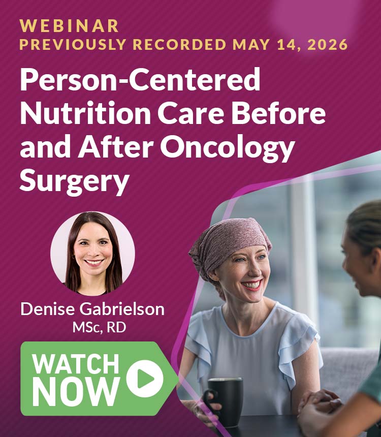 Webinar Oncology Surgery