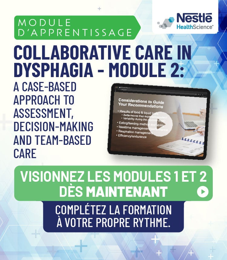 Dysphagia Learning Module 2 - FR
